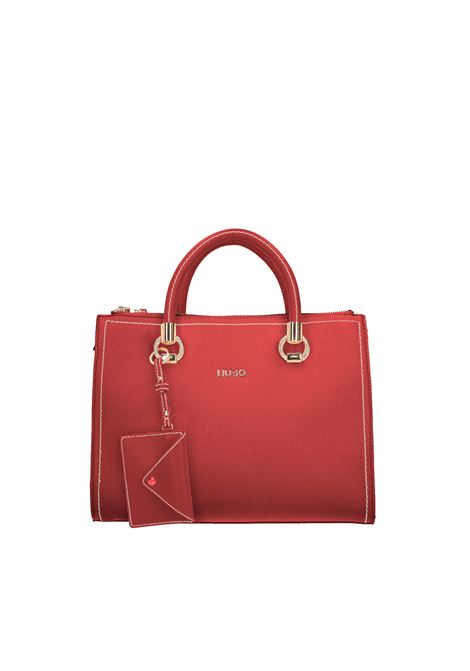 Bauletto a tre scomparti con logo Liu Jo | AA5008E0058X0644